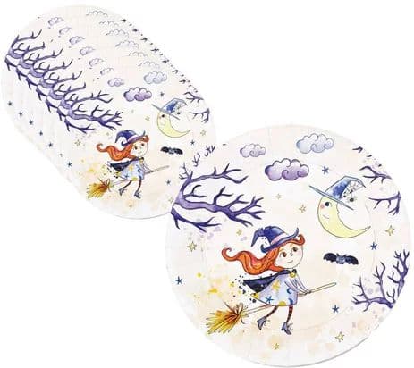 Halloween - Assiette Ø 23 cm - lot de 8