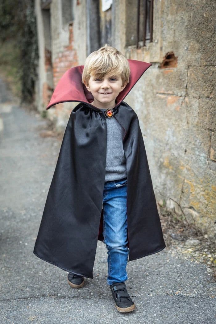 Halloween - Cape de vampire luxe, taille US 9-10