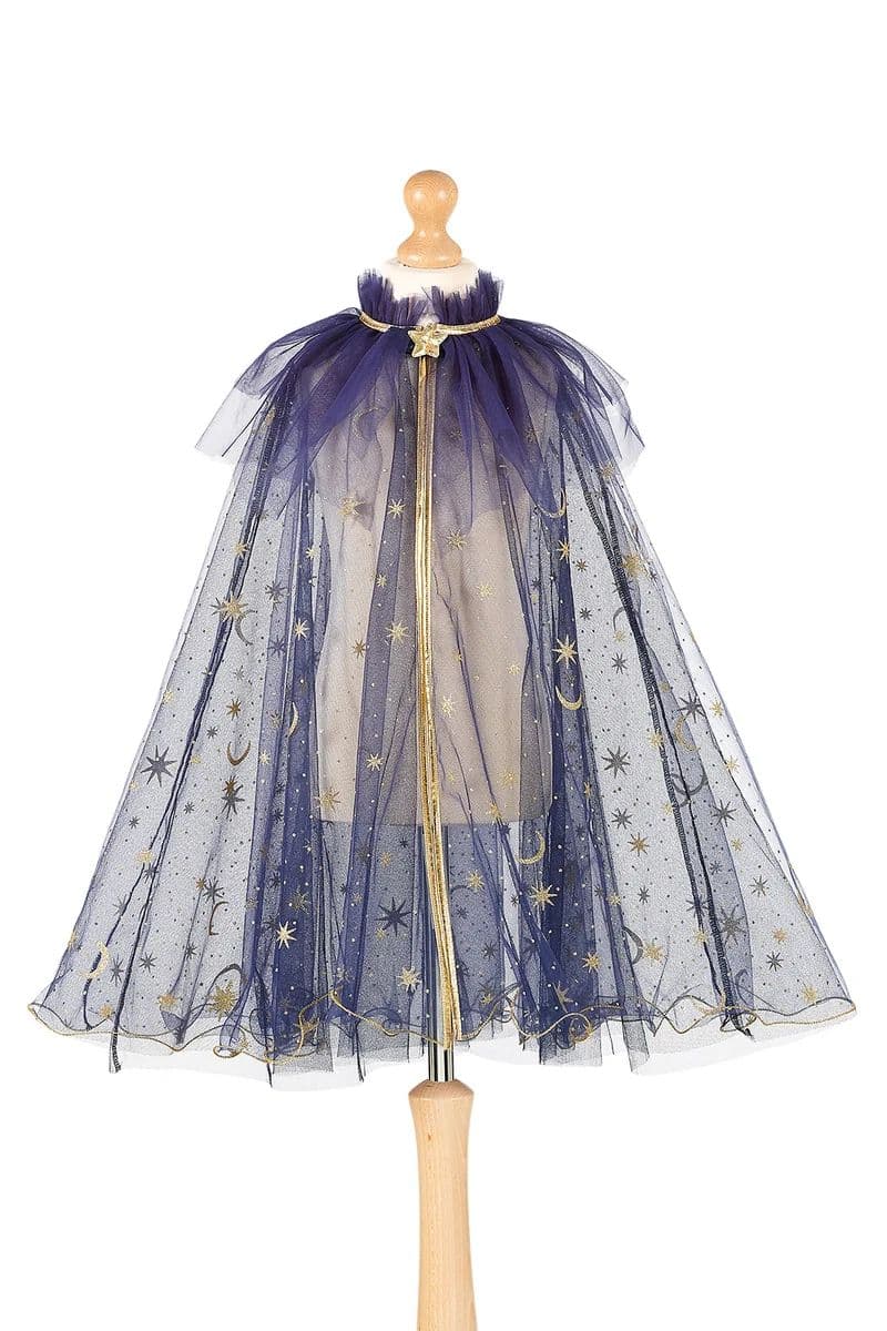 Halloween - Cape de magicienne fantastique Mélusine 8/10 ans ou 128-140 cm